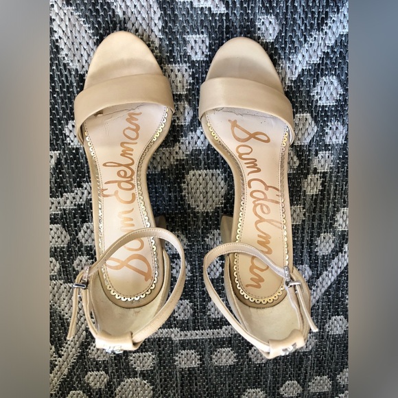 Sam Edelman Yaro Block Heel Sandal Size 7 - Picture 8 of 8